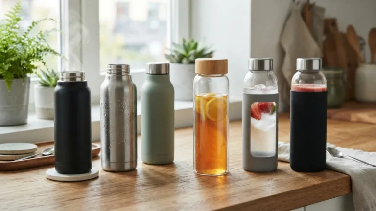 Best Reusable Water Bottles for Hot and Cold Drinks Stainless Steel vs. Glass