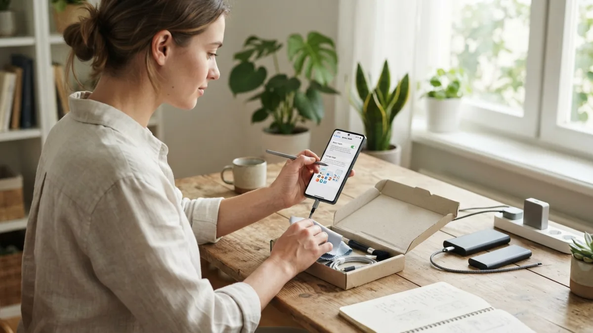 Greener Smartphone Use Digital Declutter, Charging Habits, and Device Lifespan
