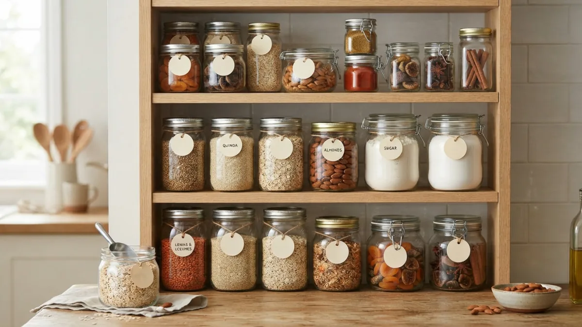 How to Build a Reusable Jar System for Bulk Foods, Spices, and Snacks