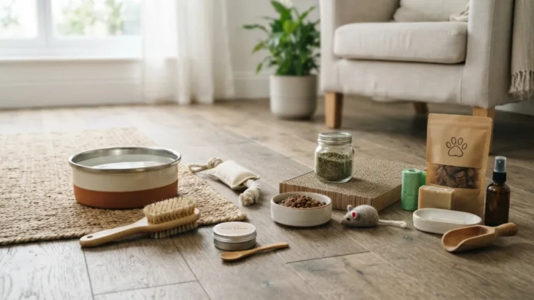 Plastic-Free Pet Care Low-Waste Ideas for Cats and Dogs