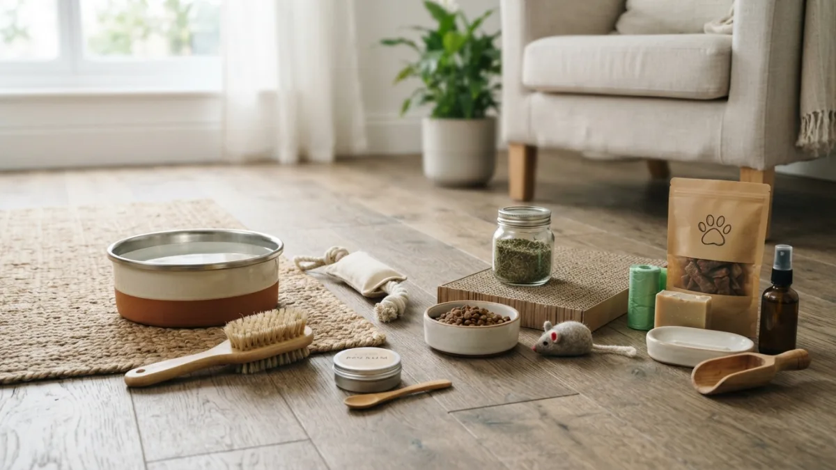 Plastic-Free Pet Care Low-Waste Ideas for Cats and Dogs