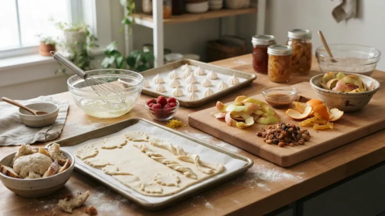 Zero-Waste Baking What to Do with Extra Dough, Egg Whites, and Kitchen “Scraps”