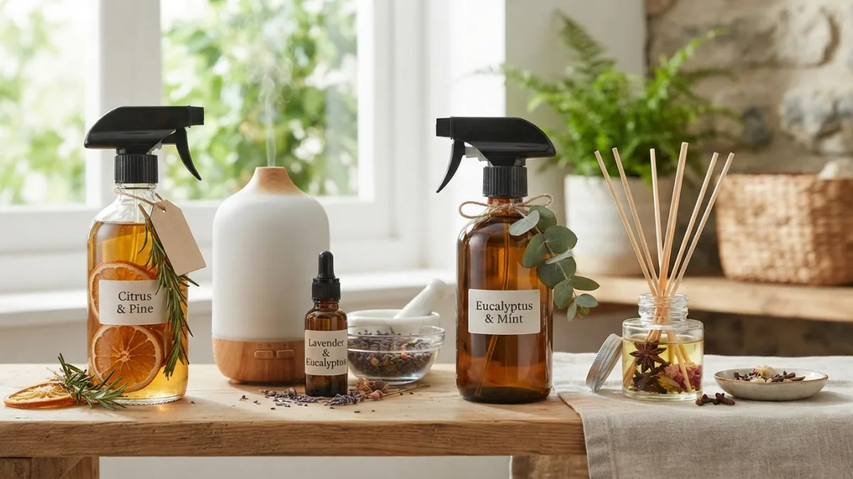 Eco-Friendly Air Freshener Alternatives Sprays, Diffusers, and Essential Oil Blends