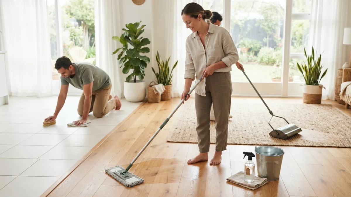 Eco-Friendly Floor Care Sustainable Ways to Clean Tiles, Wood, and Rugs