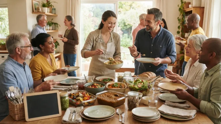 How to Host a Potluck with Sustainability Rules Everyone Can Follow