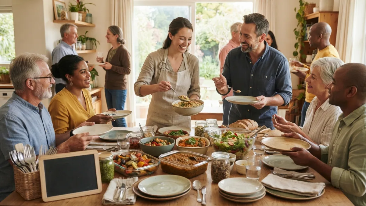 How to Host a Potluck with Sustainability Rules Everyone Can Follow