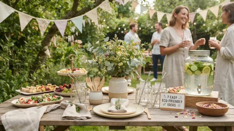 Sustainable Party Supplies 7 Easy Eco-Friendly Ideas